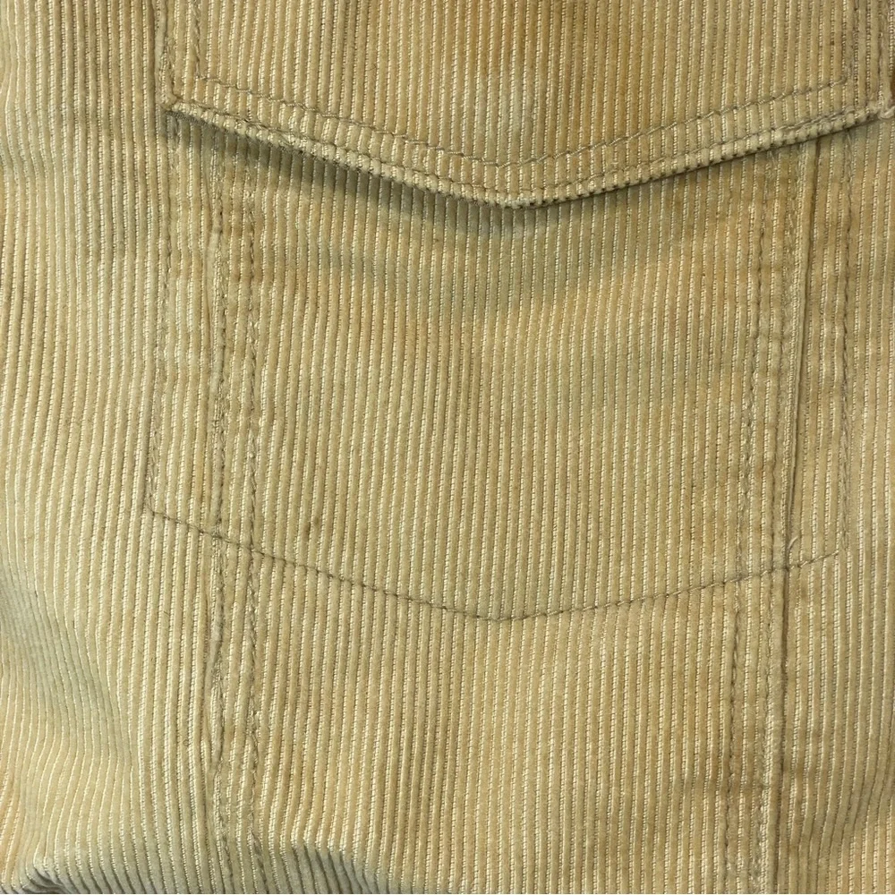 Vintage Y2K‎ Aeropostale Tan Corduroy Small Shoulder Tote Bag - Picture 4 of 9